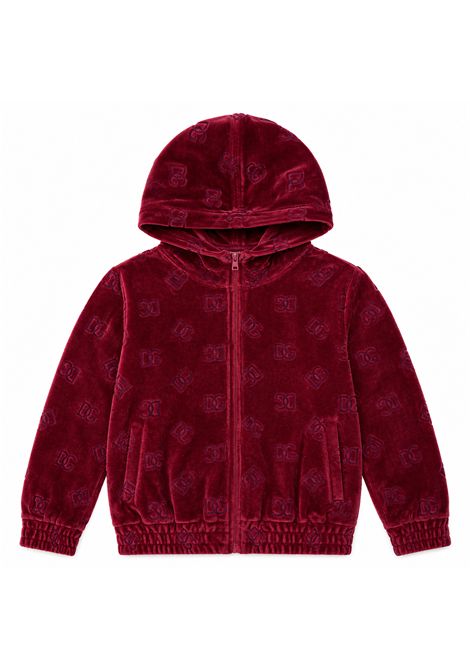 Felpa con logo DOLCE & GABBANA KIDS | L5JWDL FJ7DLR0375
